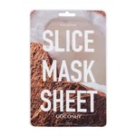 Kocostar Slice Mask Coconut 20 ml pleťová maska na zmiešanú pleť; na veľmi suchú pleť; výživa a regenerácia pleti; na dehydratovanu pleť