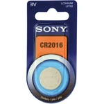 Lítium elem, SONY CR2016B1A, typ CR2016, 1 db