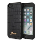 Tok Guess Croco for iPhone SE/8/7, fekete