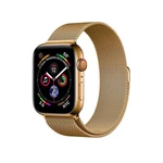 Remienok COTEetCI na Apple Watch 42/44/45 mm, ocelový, milánský tah (WH5203-GD) zlatý vymeniteľný remienok • pre Apple Watch 42/44 mm • materiál: kov 