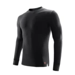 Supield Men's Aerogel Semi-High Neck Warm Top Moisture-Absorbing Autumn Winter Clothing Long Sleeve Thermal Underwear fr