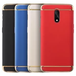 Bakeey Ultra-thin 3 in 1 Plating Frame Splicing PC Hard Protective Case For OnePlus 6T
