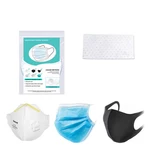 BIKIGHT 200 Disposable Mouth Mask Pad PM2.5 Filter Protection Pad Comfortable Breathable Face Mask Filter Mat