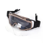 FMA Tactical Windproof Goggles Outdoor Dustproof Protective Glasses Military Helmet Eyewear Eye Protection Oculos
