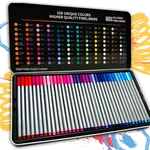 108 Colors 0.4mm Hook Line Pen Set Fine Line Colored Sketch Arts Drawing Marker Pens for Artist Stationery Painitng Tool