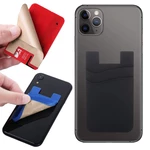 Bakeey Universal Silicone Adhesive Sticker Ultra-Thin with Card Holder Pocket Compatible with Most Smartphones