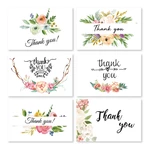 6Pcs Multiple Types Greeting Cards Thanksgiving Holiday Gift Card Universal