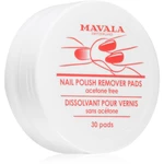 Mavala Nail Polish Remover Pads tampóny bez acetónu 30 ks
