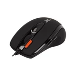 Myš A4Tech X-710BK (X-710BK) čierna herná myš • laserová technológia • rozlíšenie 2 000 DPI • 7 tlačidiel • 16kb pamäť pre makrá • USB rozhranie • tla