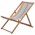Skládací plážová židle látková Vícebarevné,Skládací plážová židle látková Vícebarevné