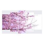 Viacdielny obraz 3D Art Pink Touche, 102 × 60 cm