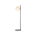 Biela stojacia lampa Markslöjd Dione, výška 134,5 cm