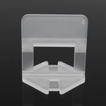 MACHIFIT 100/200Pcs 1.0mm 1.5mm White Ceramic Tile Leveling System Clip Tiling Accessibility Spacer Plastic Clip
