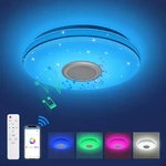 AC85-265V LED Ceiling Light Ultra-thin Modern Surface Mount Flush Panel Downlight with Remote Control