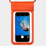 Bakeey Underwater Swimming Diving PU+TPU Transparent View Window Touch Screen Waterproof Phone Bag Phone Pouch for iPhon