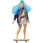 Mattel Barbie extra s modrým afro účesem
