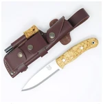 TBS Outdoor Nůž TBS Boar Bushcraft Knife - Curly Birch - DC4 & TBS Firesteel Edition