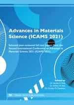 Advances in Materials Science (ICAMS 2021)