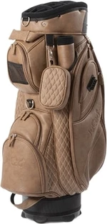 Jucad Style Dark Brown/Leather Optic Golfbag