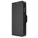 Puzdro na mobil flipové FIXED Opus New Edition na Realme 8 (FIXOP2-608-BK) čierne ochranné puzdro na mobil • flipové • pre Realme 8 • syntetická koža 