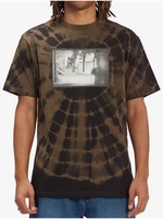 Black Brown Men's Patterned T-Shirt DC - Men