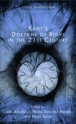 Kant's Doctrine of Right in the Twenty-first Century