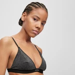 HUGO BOSS Triangle Bra With Sparkle Effect