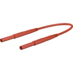 Stäubli XHM-5000 bezpečnostné meracie káble [4mm bezpečnostné zástrčka - 4mm bezpečnostné zástrčka] 1.50 m červená 1 ks