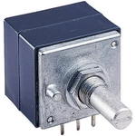 ALPS RK27112 100KBX2CC otočný potenciometer prachotesný, s drážkou stereo 0.05 W 100 kΩ 1 ks
