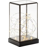 Konstsmide 1818-870 LED svietidlo hviezdy  LED  čierna  so spínačom, časomerač