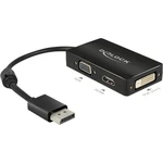 Delock 62656 DisplayPort / VGA / HDMI / DVI adaptér [1x zástrčka DisplayPort - 1x VGA zásuvka, HDMI zásuvka, DVI zásuvka