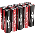 Ansmann Industrial tužková batéria typu AA alkalicko-mangánová  1.5 V 10 ks