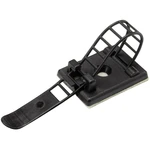 TRU COMPONENTS WCT-85 úchytka samolepiaci, skrutkovacia 1206771 Priemer káblového zväzku (rozsah) 22 mm (max)  s upevňov