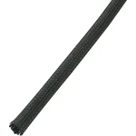 TRU COMPONENTS 1570910 BS1000-FR3 ochranný oplet čierna PET 12.70 do 12.70 mm metrový tovar