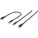 Renkforce HDMI prepojovací kábel #####HDMI-A Stecker, #####HDMI-A Stecker 15.00 m čierna RF-3386496 pre montáž s husím k