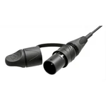 Neutrik NKO2M-L-0-3-BK optické vlákno LWL prepojovací kábel [1x zástrčka LC - 1x kábel, otvorený koniec]   3.00 m