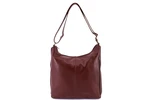 Dámská kožená kabelka crossbody Arteddy - hnědá