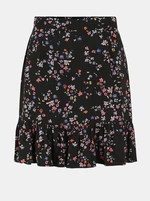 Black Floral Skirt Pieces Lala - Women