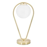 Stolová lampa v zlatej farbe Mauro Ferretti Glamy Drop