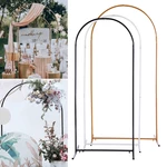Metal Wedding Arch Party Decoration Wrought Iron Shelf Decorative Props DIY Round Party Background Shelf For Prom Festiv