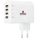 Skross Euro USB Charger - 4-Port 2.800101 USB nabíjačka  Výstupný prúd (max.) 4800 mA 4 x USB