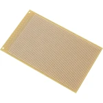 TRU COMPONENTS SU527466 eurodoska  tvrzený papír (d x š) 160 mm x 100 mm 35 µm Raster (rozteč) 2.54 mm Množstvo 1 ks