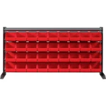SWG 9620475 nástenný panel, vrátane pevných skladovacích škatúľ   (d x š x v) 1020 x 200 x 480 mm červená 1 ks