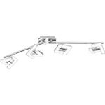 WOFI LEA 9290.04.01.6000 LED stropná lampa 16 W  teplá biela chróm