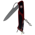 Victorinox RangerGrip 0.9523.MC švajčiarsky vreckový nožík  Počet funkcií 5 červená, čierna
