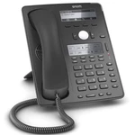 SNOM D745 šnúrový telefón, VoIP handsfree, konektor na slúchadlá grafický displej čierna