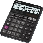 Casio DJ-120DPLUS stolná kalkulačka čierna Displej (počet miest): 12 solárny pohon, na batérie (š x v x h) 144 x 34.6 x