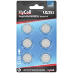 HyCell CR2025 gombíková batéria  CR 2025 lítiová 140 mAh 3 V 6 ks