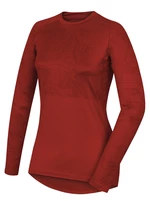 Husky  Dámske tričko s dlhým rukávom červená, XL Termoprádlo Active Winter
