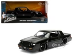 Doms Buick Grand National Black "Fast &amp; Furious" Movie 1/24 Diecast Model Car by Jada